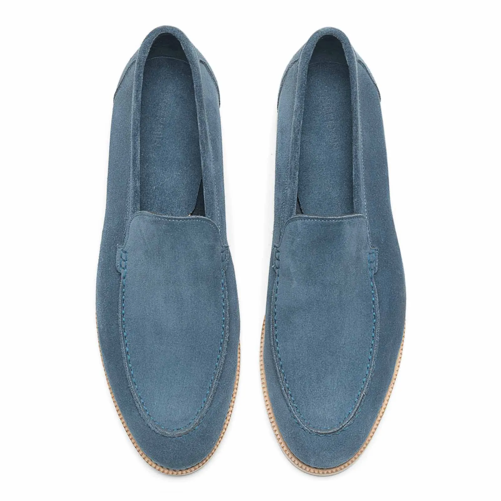 514190 - FRENCH BLUE SUEDE - E