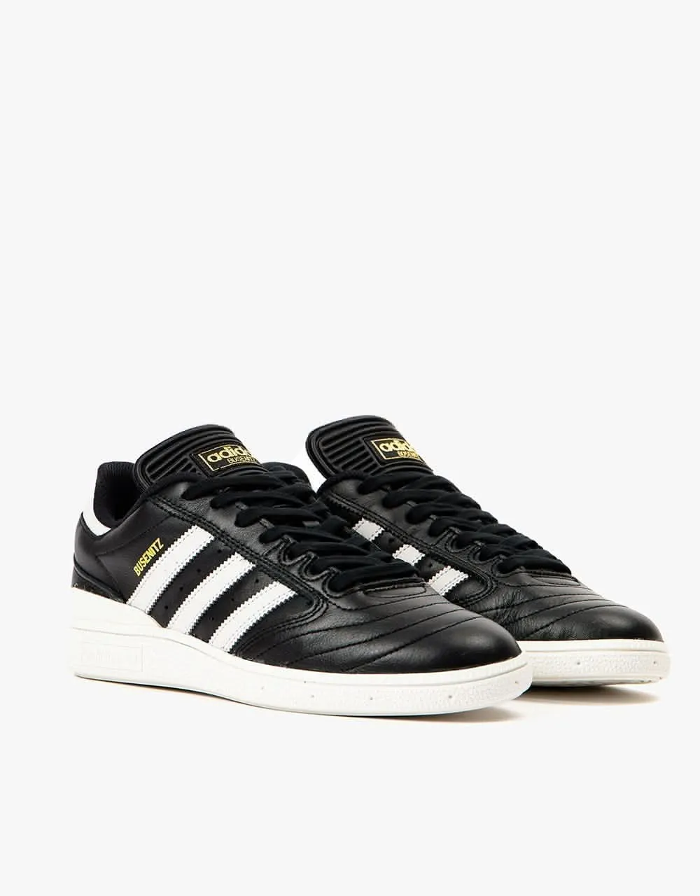 adidas Busenitz Skate Shoes - Core Black/Grey/Gold Metallic