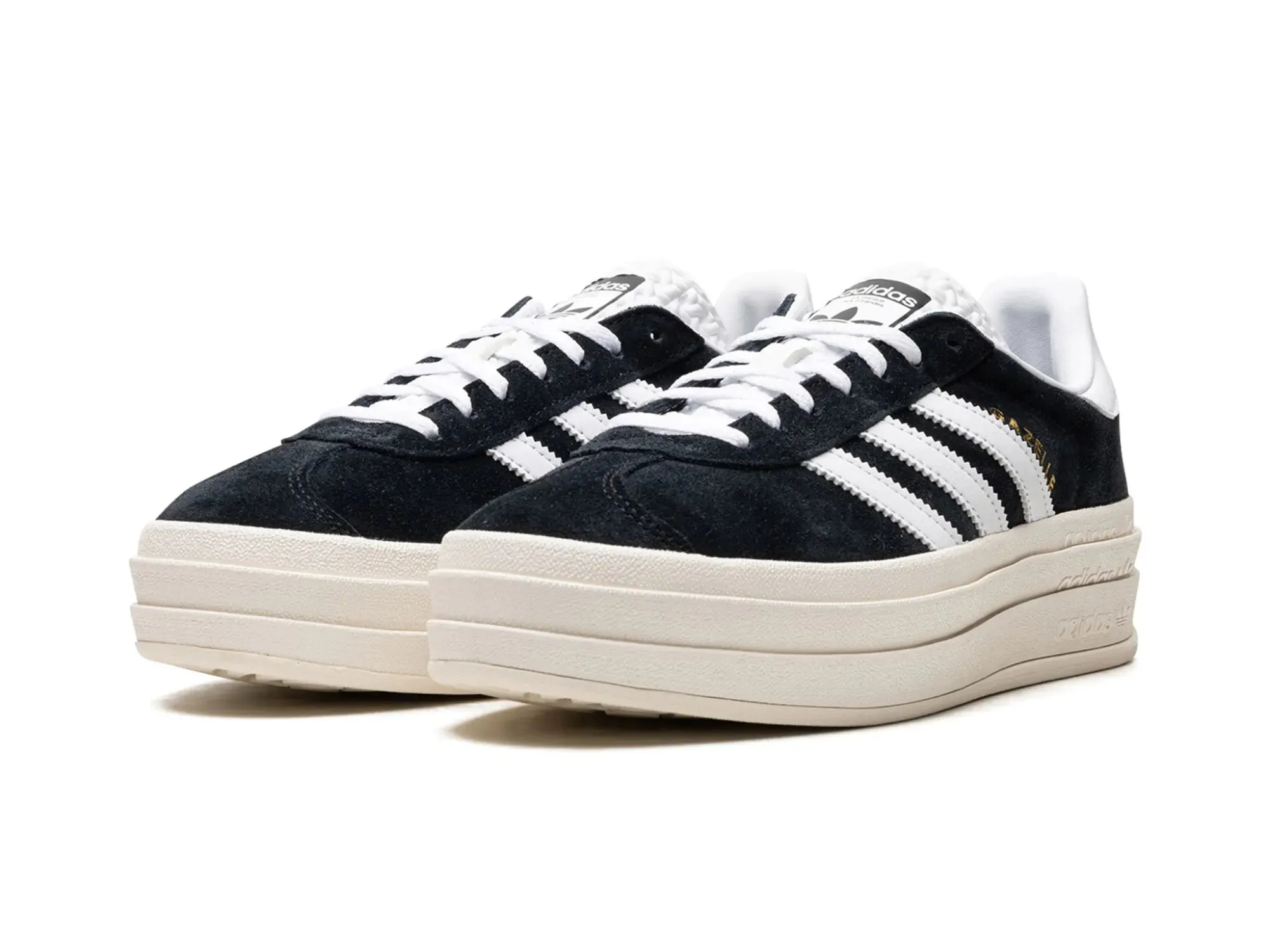 Adidas Gazelle Bold Core "Black White"