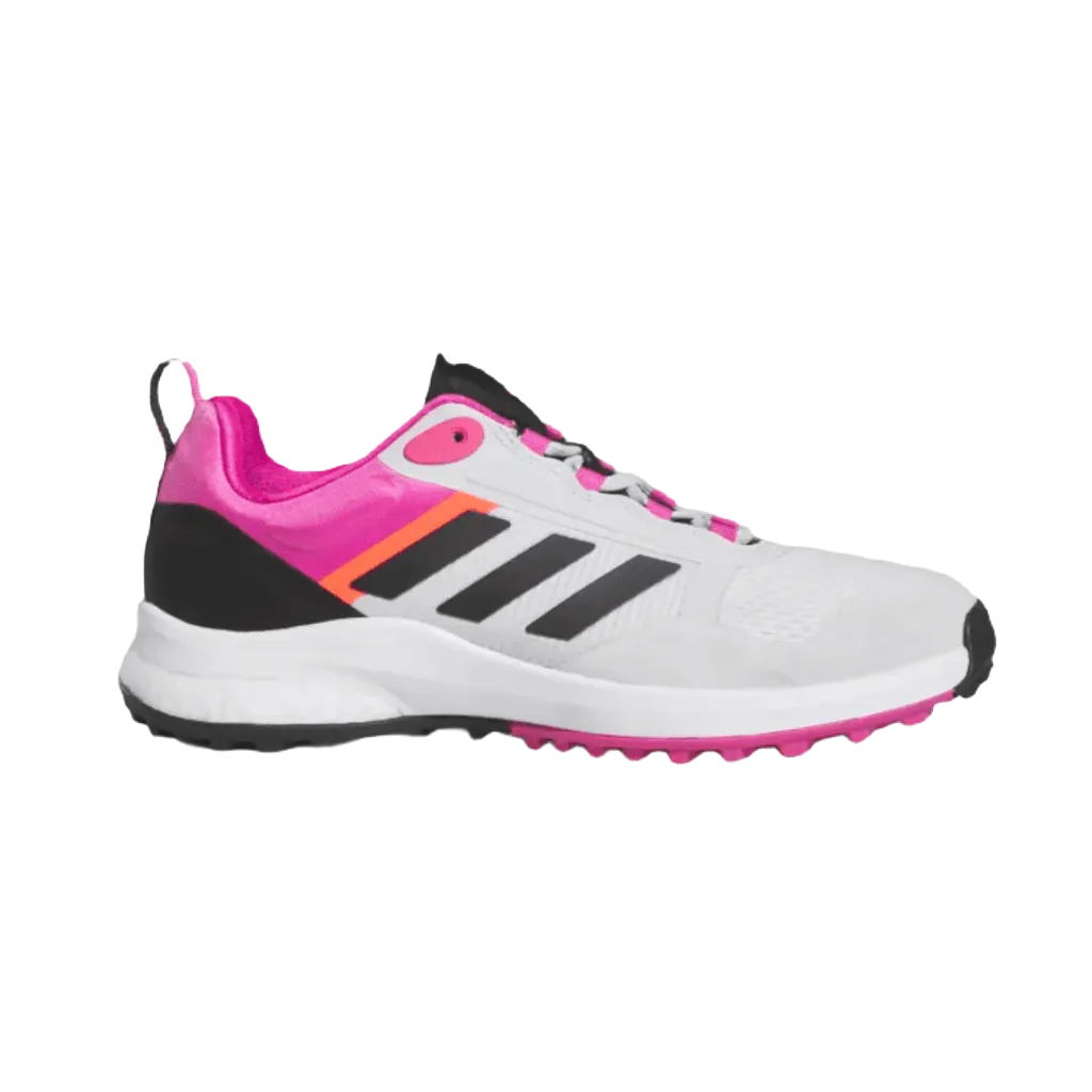 Adidas Ladies Zoysia Golf Shoes - Grey/Pink