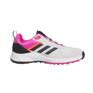 Adidas Ladies Zoysia Golf Shoes - Grey/Pink