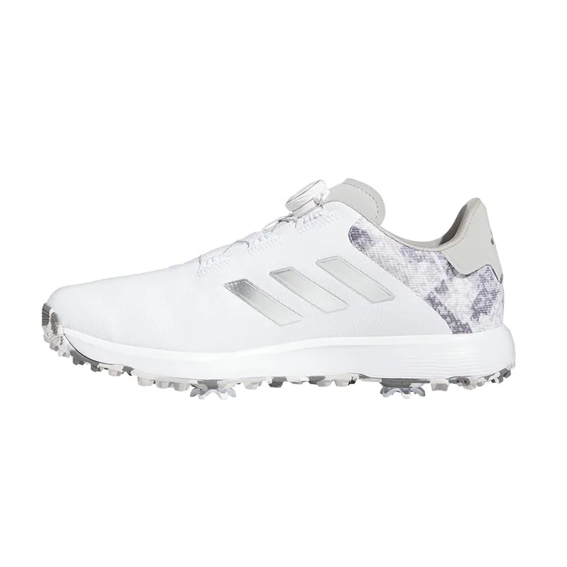 ADIDAS S2G BOA Men's Spiked Shoe (White/Silver/Grey)