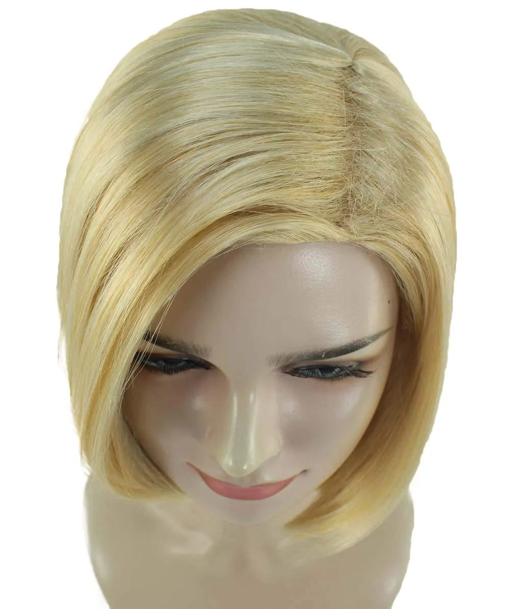 Adult Blonde Doctor Wig | Blonde TV/Movie Wig | Premium Breathable Capless Cap HW-3563