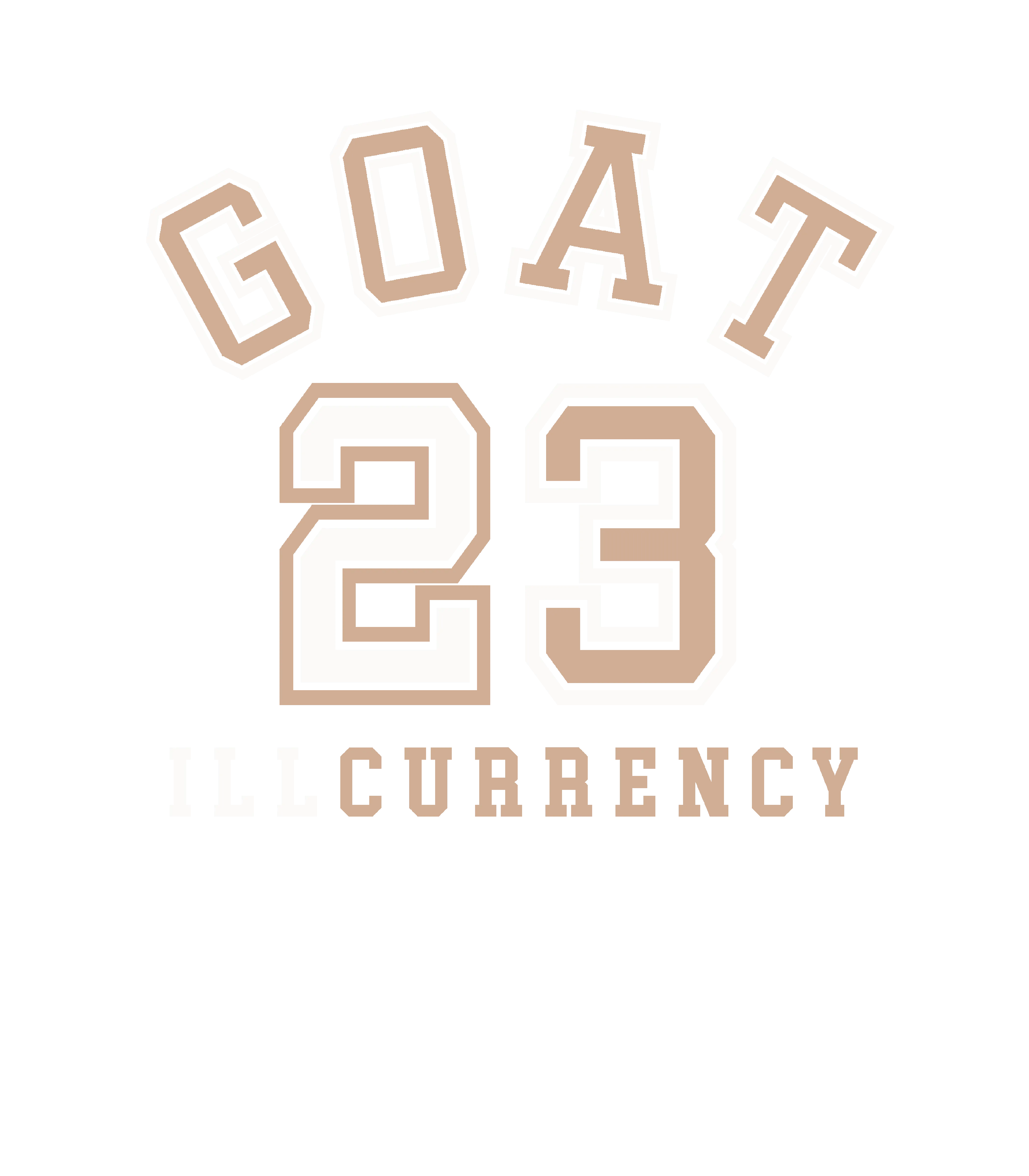 Air Jordan 1 High OG Latte Black T-Shirt (GOAT 23)| illcurrency