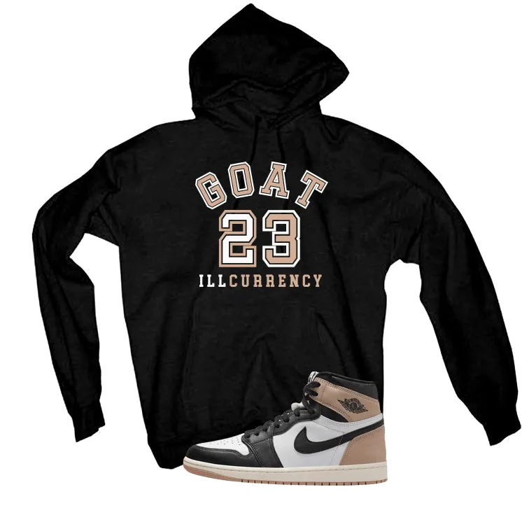 Air Jordan 1 High OG Latte Black T-Shirt (GOAT 23)| illcurrency