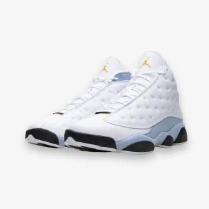 Air Jordan 13 White Yellow Ochre Blue Grey 414571-170