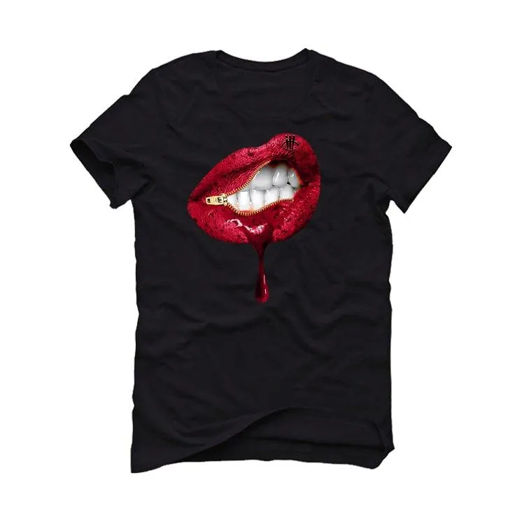 Air Jordan 3 “Cardinal” Black T-Shirt (LIPS UNSEALED)