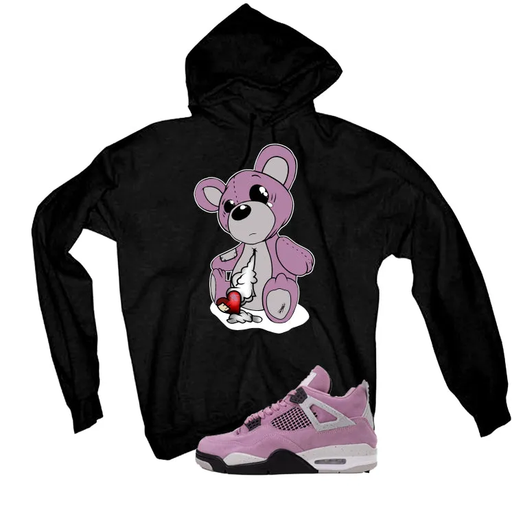 Air Jordan 4 WMNS Orchid Black T-Shirt (Big Teddy)| illcurrency