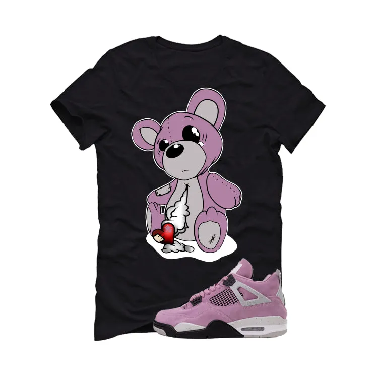 Air Jordan 4 WMNS Orchid Black T-Shirt (Big Teddy)| illcurrency