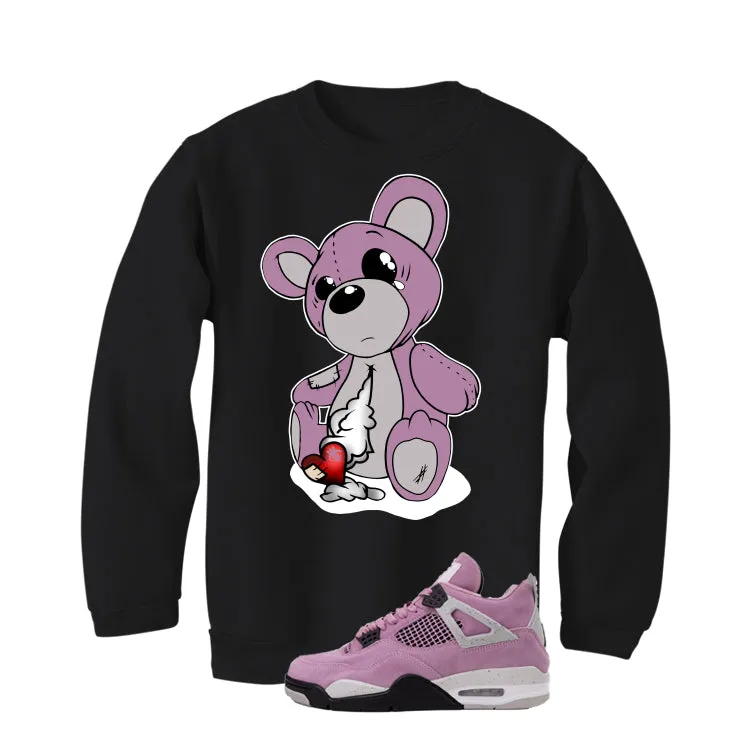 Air Jordan 4 WMNS Orchid Black T-Shirt (Big Teddy)| illcurrency