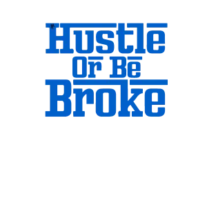 Air Jordan 5 “Racer Blue” White T-Shirt (hustle or be broke)