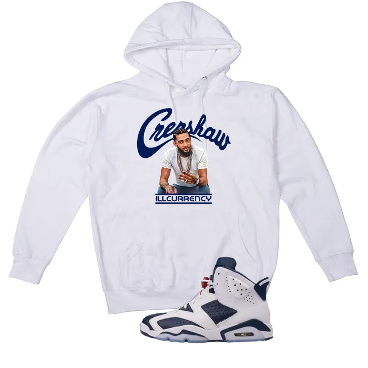 Air Jordan 6 Olympic White T-Shirt (Crenshaw)| illcurrency