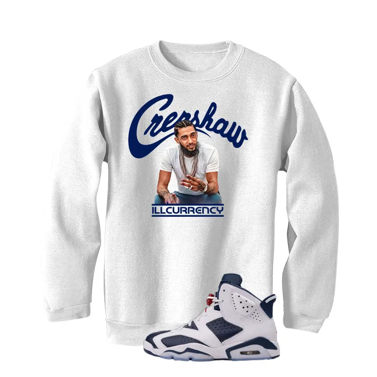 Air Jordan 6 Olympic White T-Shirt (Crenshaw)| illcurrency