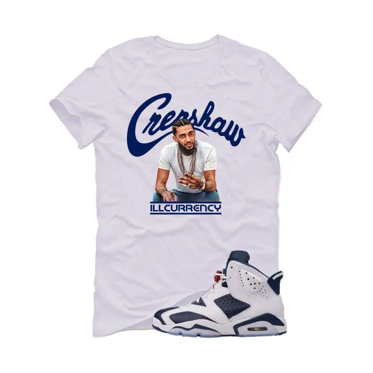 Air Jordan 6 Olympic White T-Shirt (Crenshaw)| illcurrency