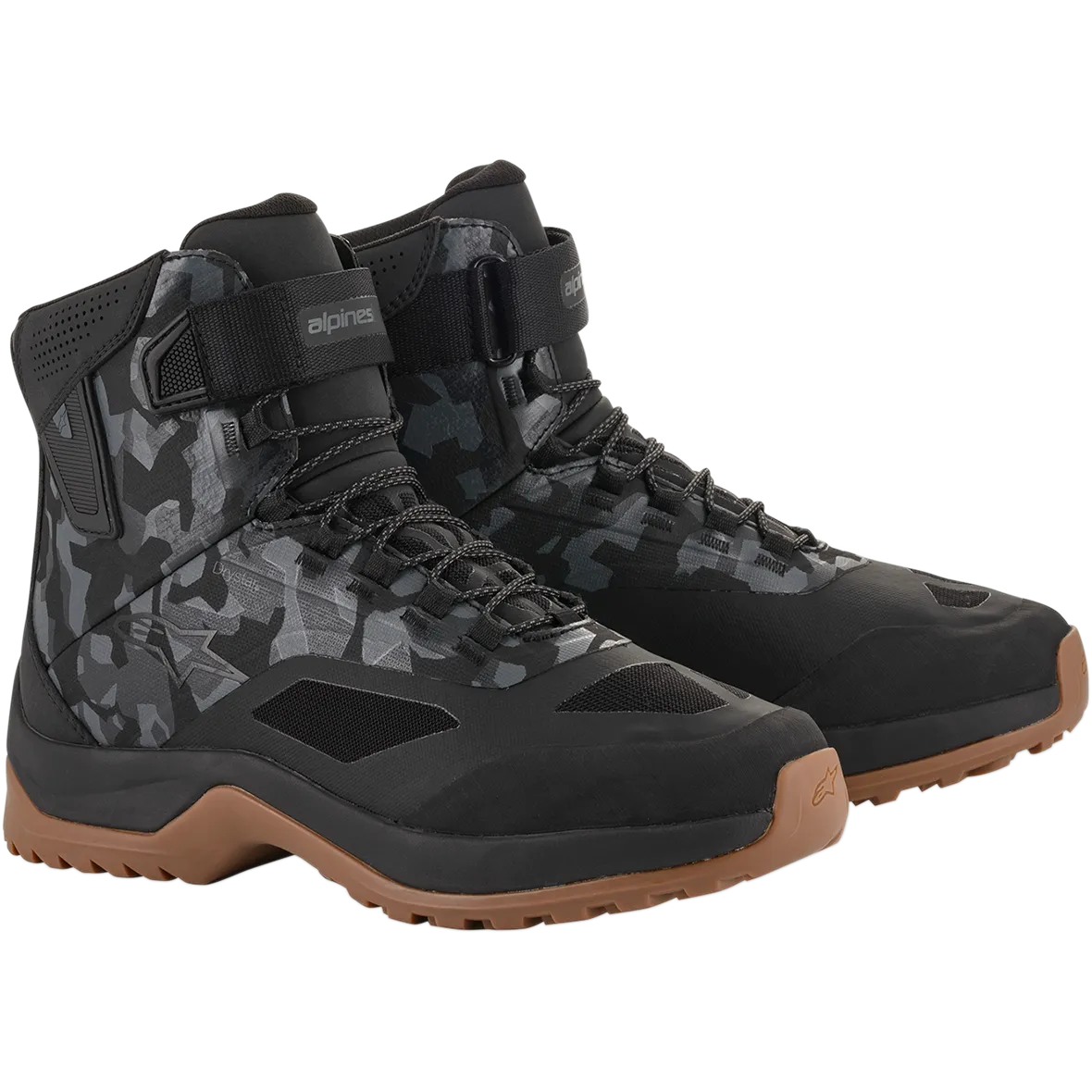 ALPINESTARS CR-6 Drystar® Shoes - Black/Gray/Gunmetal