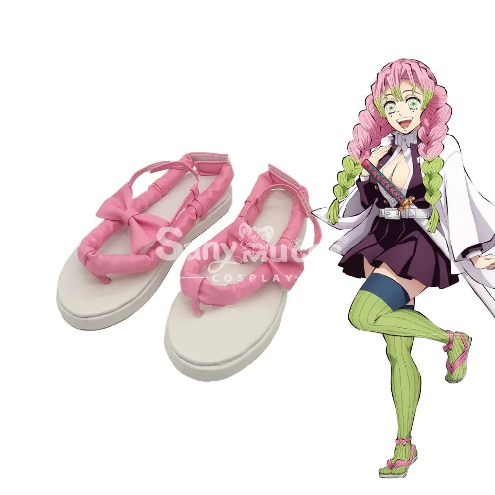 Anime Demon Slayer Cosplay Kanroji Mitsuri Cosplay Shoes