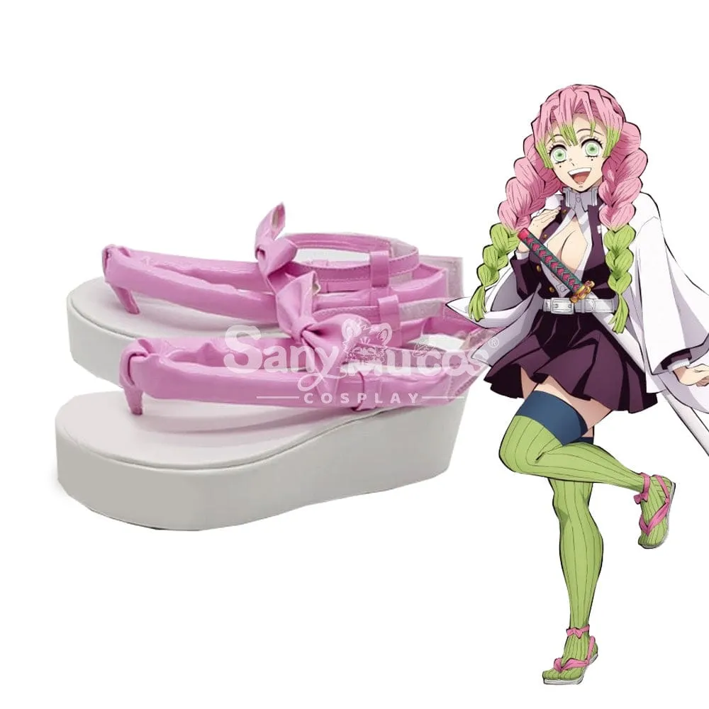 Anime Demon Slayer Cosplay Kanroji Mitsuri Cosplay Shoes