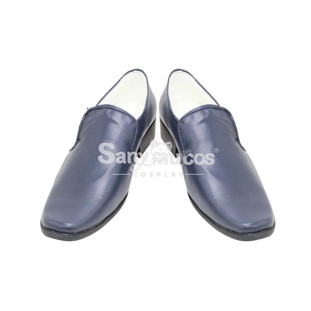 Anime JoJo's Bizarre Adventure Cosplay Kujō Jōtarō Cosplay Leather Shoes