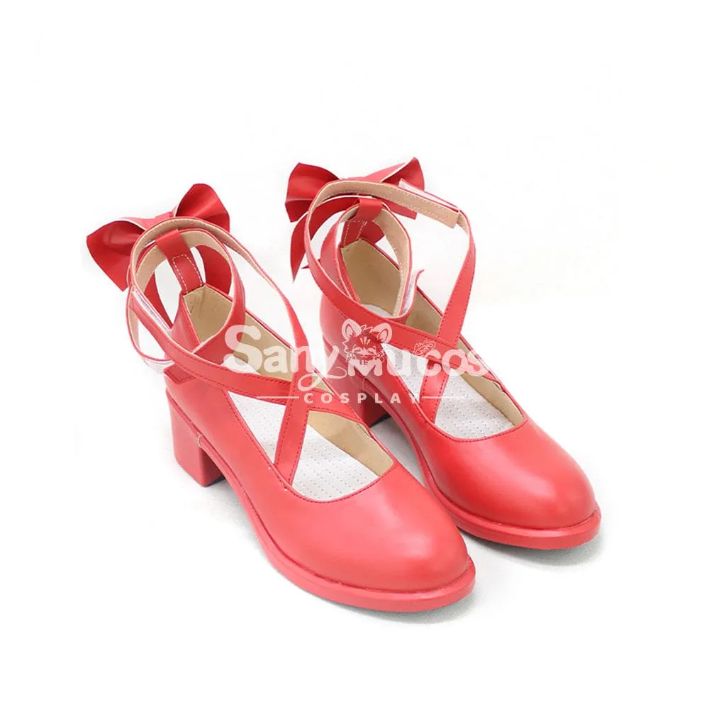 Anime Puella Magi Madoka Magica Cosplay Kaname Madoka Cosplay Shoes