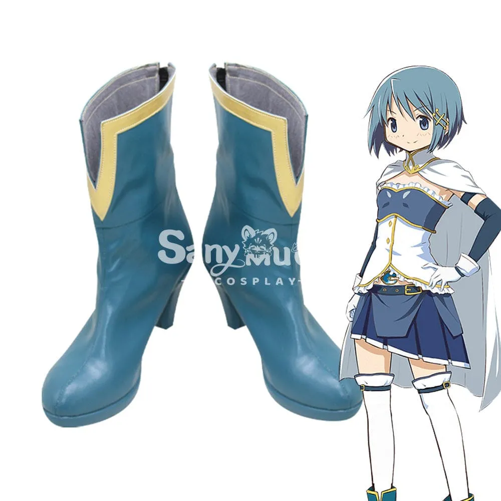 Anime Puella Magi Madoka Magica Cosplay Miki Sayaka Cosplay Shoes