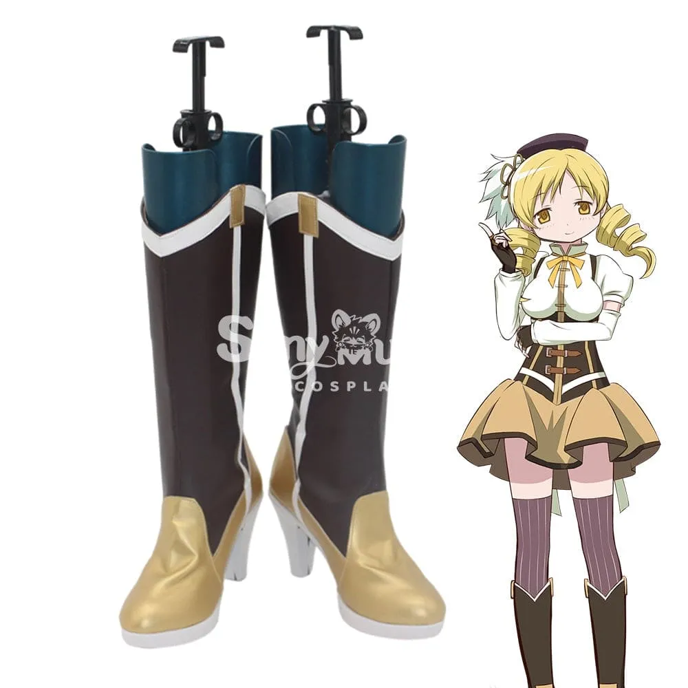 Anime Puella Magi Madoka Magica Cosplay Tomoe Mami Cosplay Shoes