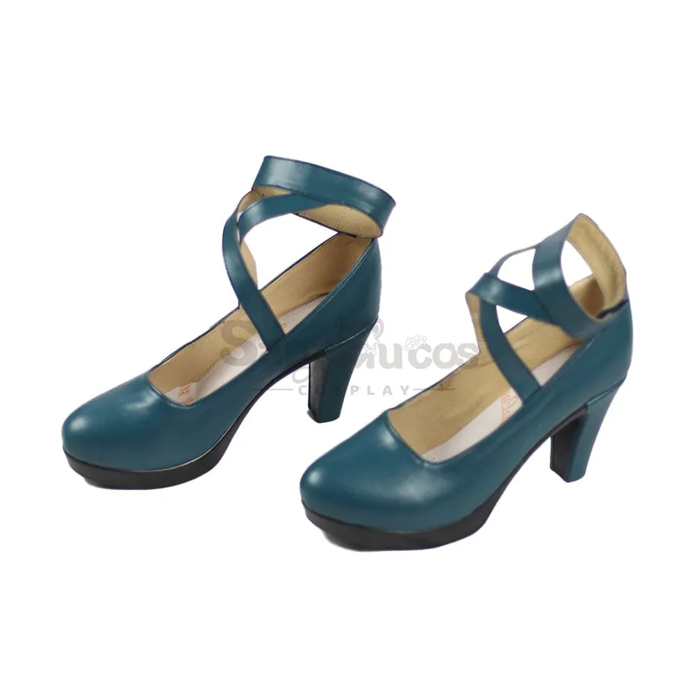 Anime Sailor Moon Cosplay Sailor Neptune Michiru Kaiou Cosplay Shoes