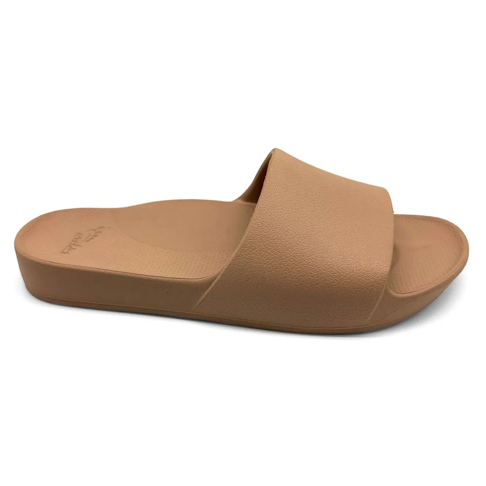 Archies Arch Support Slides Tan