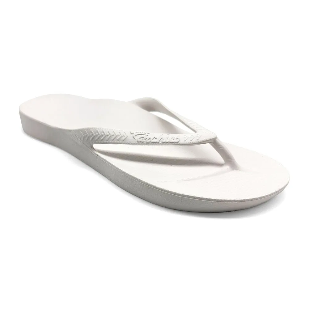 Archies Arch Support Thong White