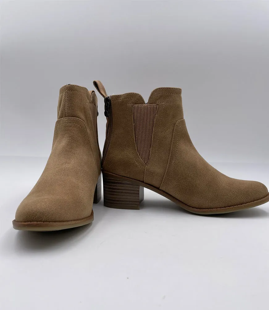 Beam in Almond Oiled Suede by Blowfish