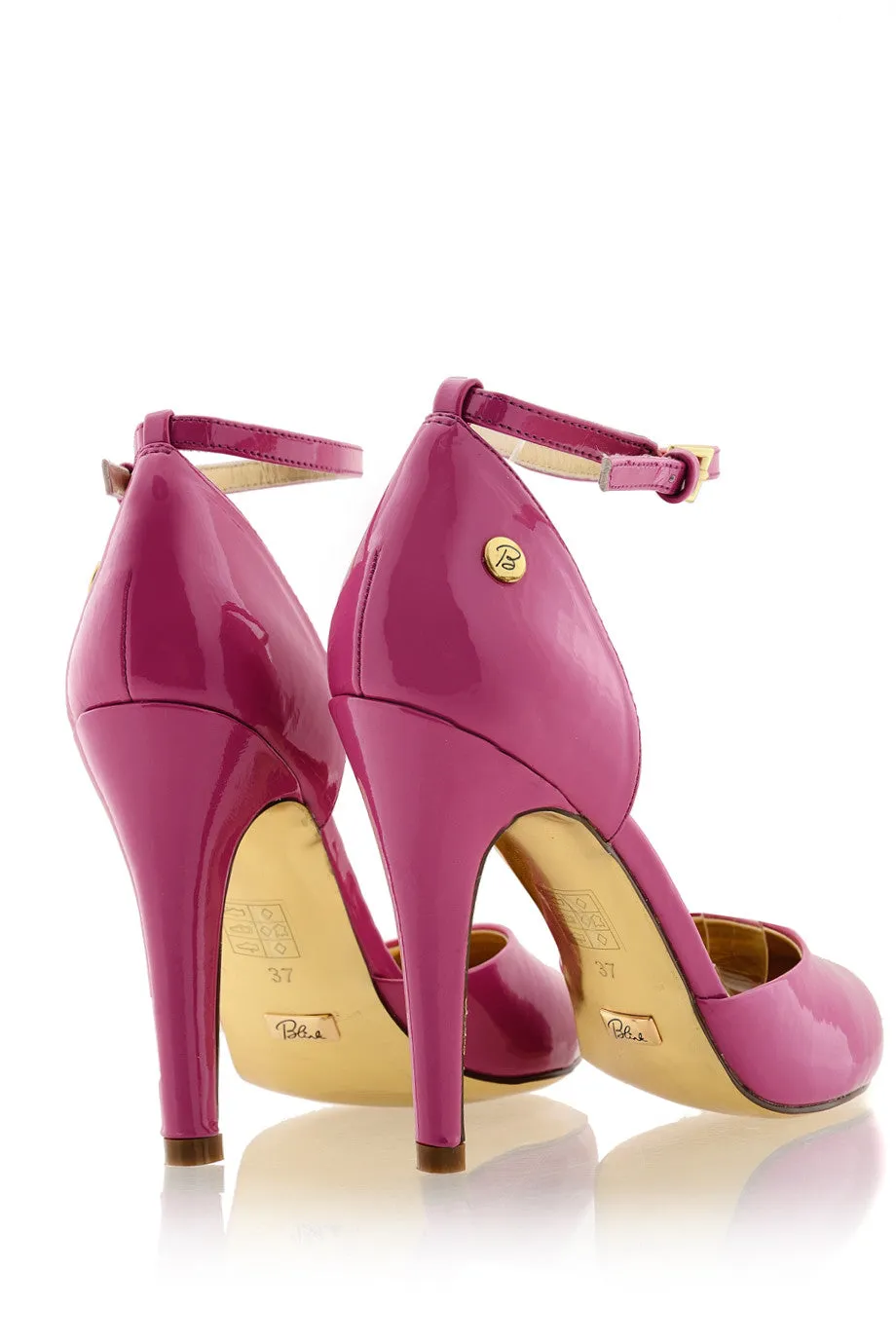 BLINK PARIS Pink Ankle Strap Sandals