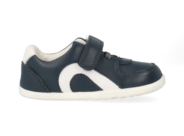 Bobux Step Up Comet - Navy and White