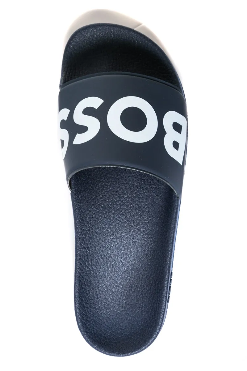 BOSS Sean_Slid_lgpr Slide in Dark Blue