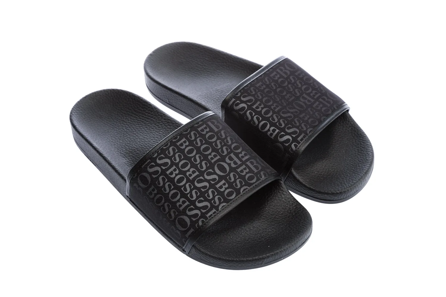 BOSS Solar Slide Logo 2 Sliders in Black