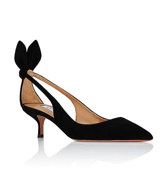 Bow Tie Pump 50 Black