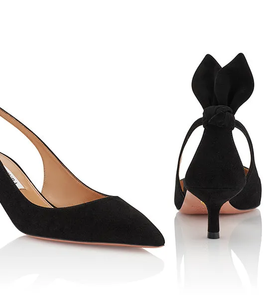 Bow Tie Pump 50 Black