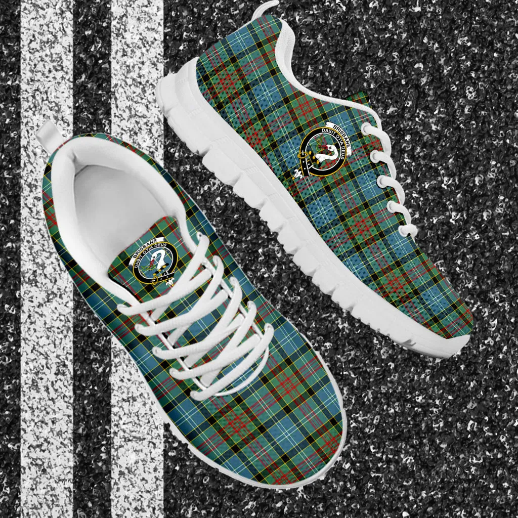 Brisbane Tartan Sneakers with Family Crest