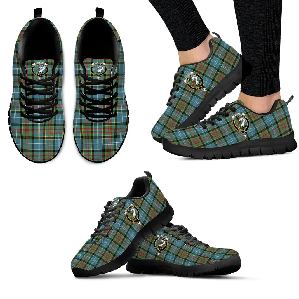 Brisbane Tartan Sneakers with Family Crest