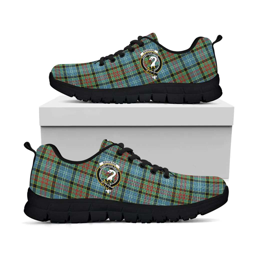 Brisbane Tartan Sneakers with Family Crest