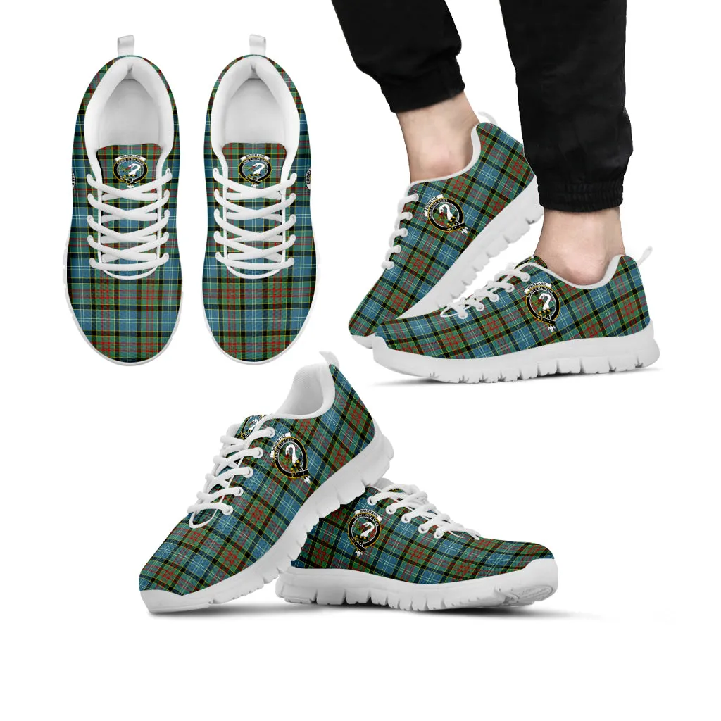 Brisbane Tartan Sneakers with Family Crest