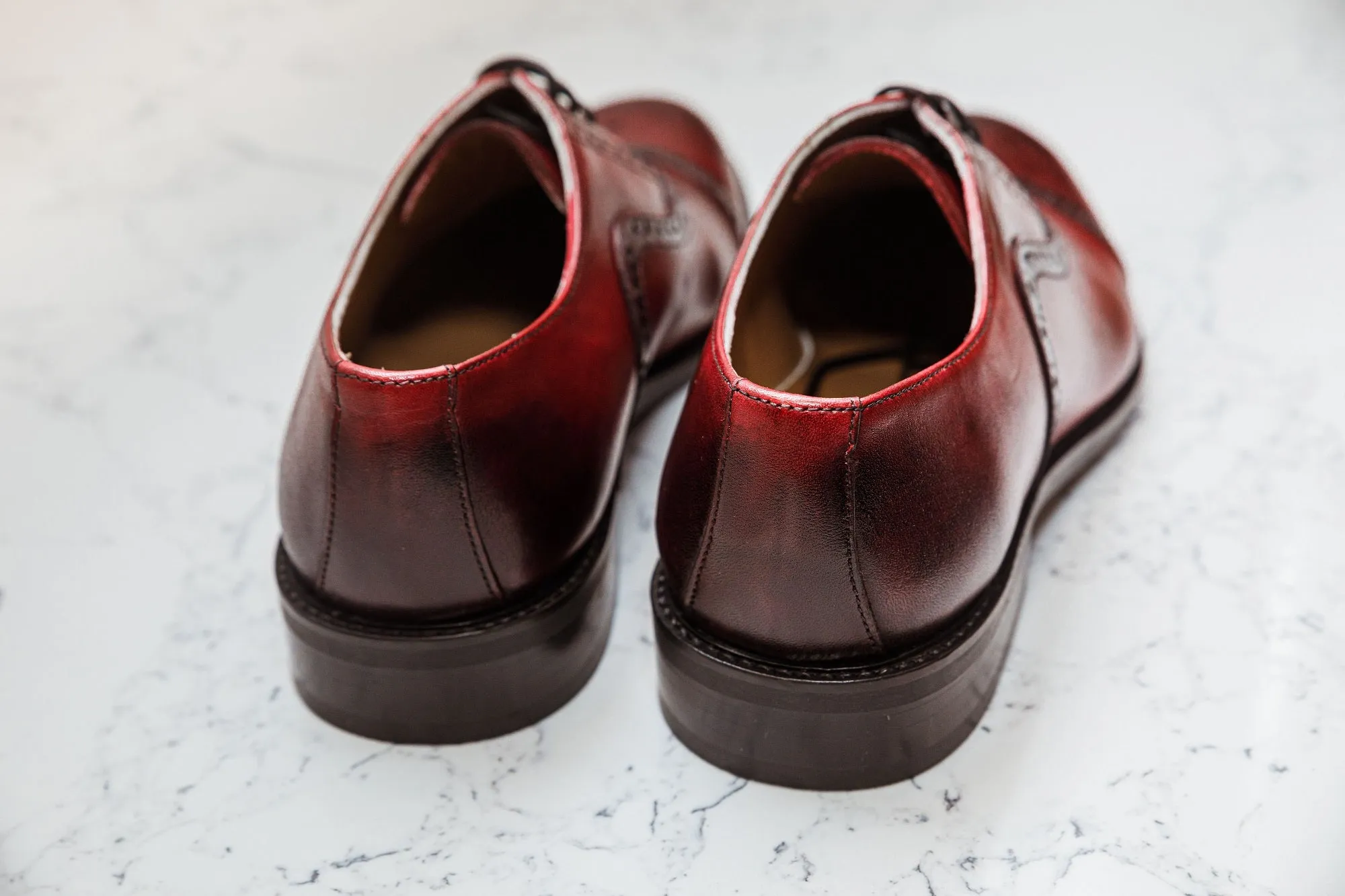 Burgundy Brogues