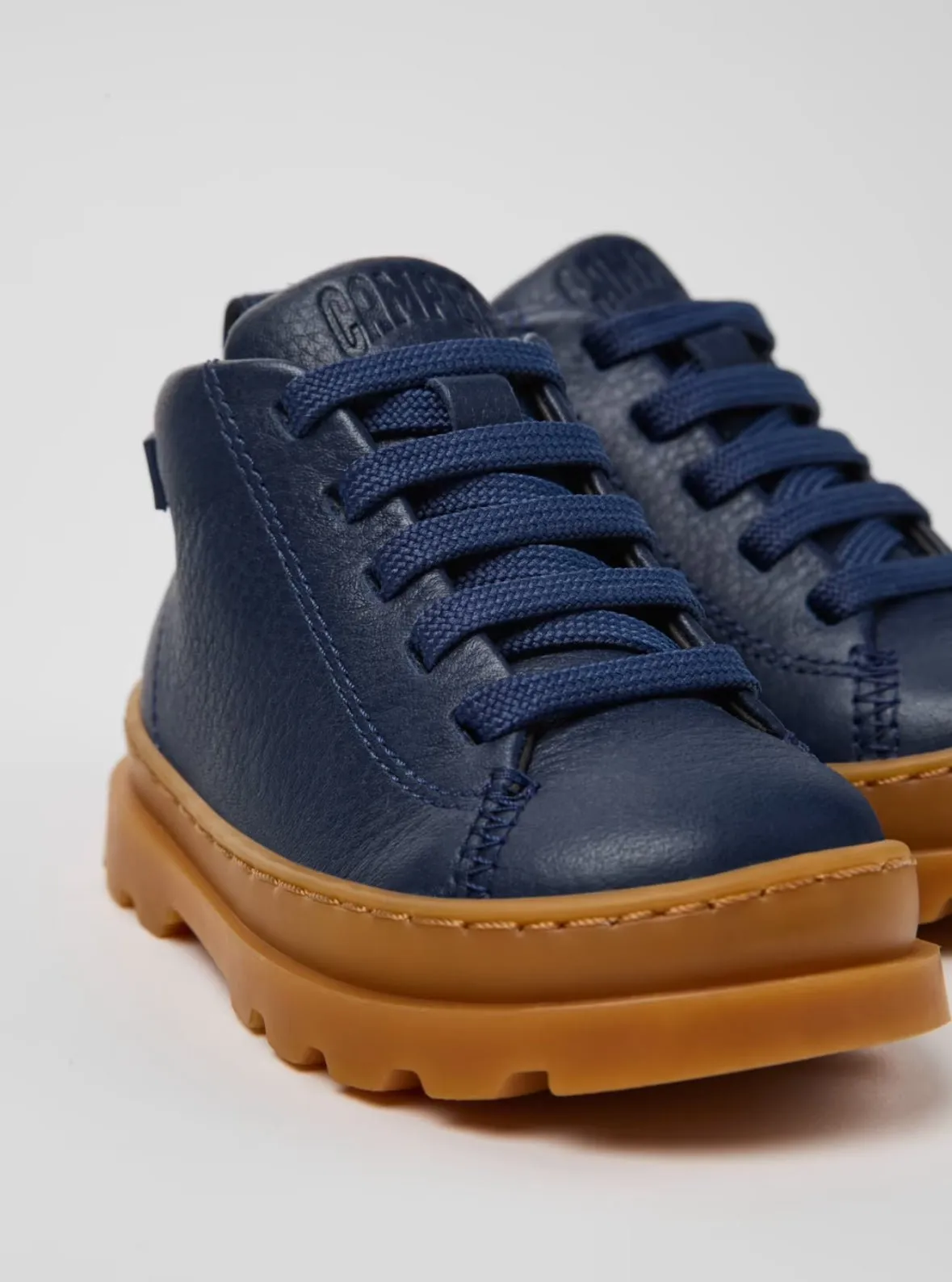 Camper: Brutus - Navy Boot Kid’s / Laced