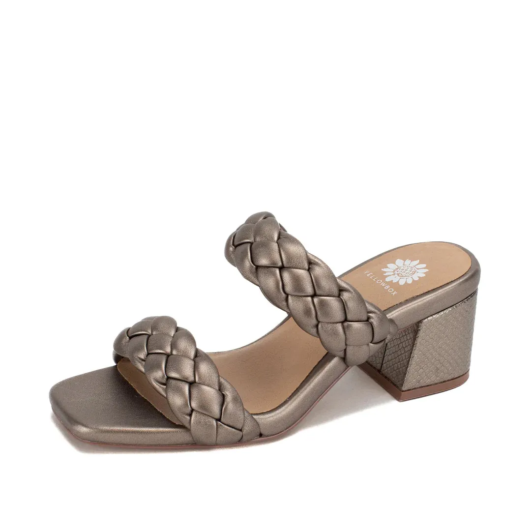 Carlen Heel Sandals - Bronze