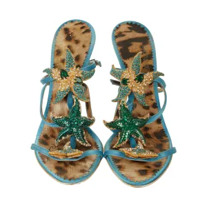 Cavalli Rhinestone Starfish Heels