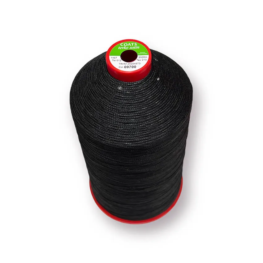 Coats Extra Heavy Thread - Terko Satin 12 for Carpet Overlocking, Upholstery, etc