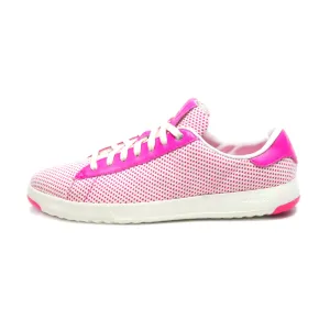 Cole Haan Grand Series Class Edition Jp Shoe Low-Top Sneakers Fabric Pink Colour For Women