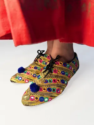 Colorful Garba Special Oxfords