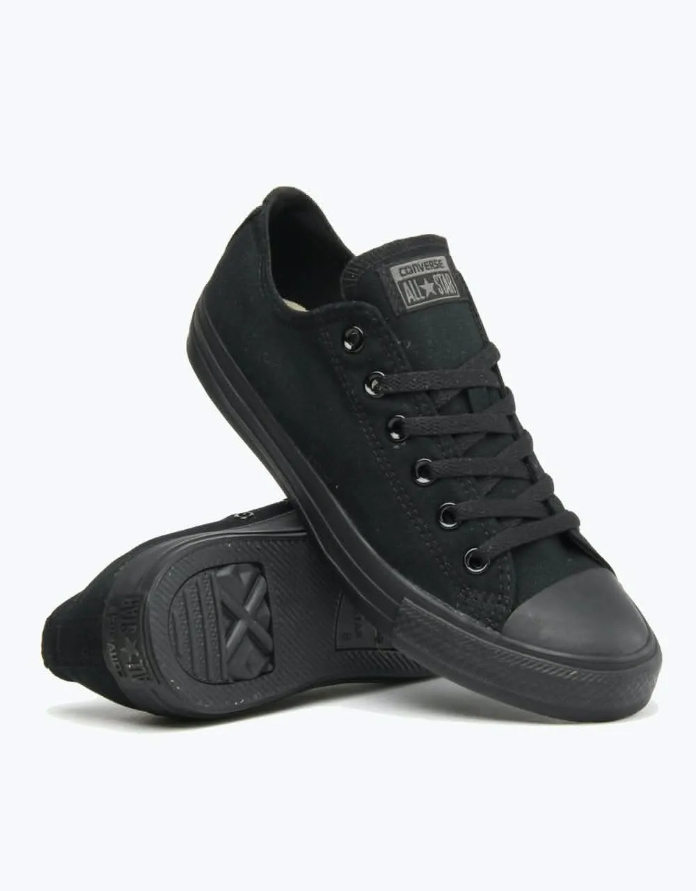 Converse All Star Monochrome Trainers - Black