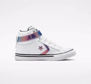 Converse Pro Blazer HI Iridescent Glitter 671533C bianco/nero/bianco