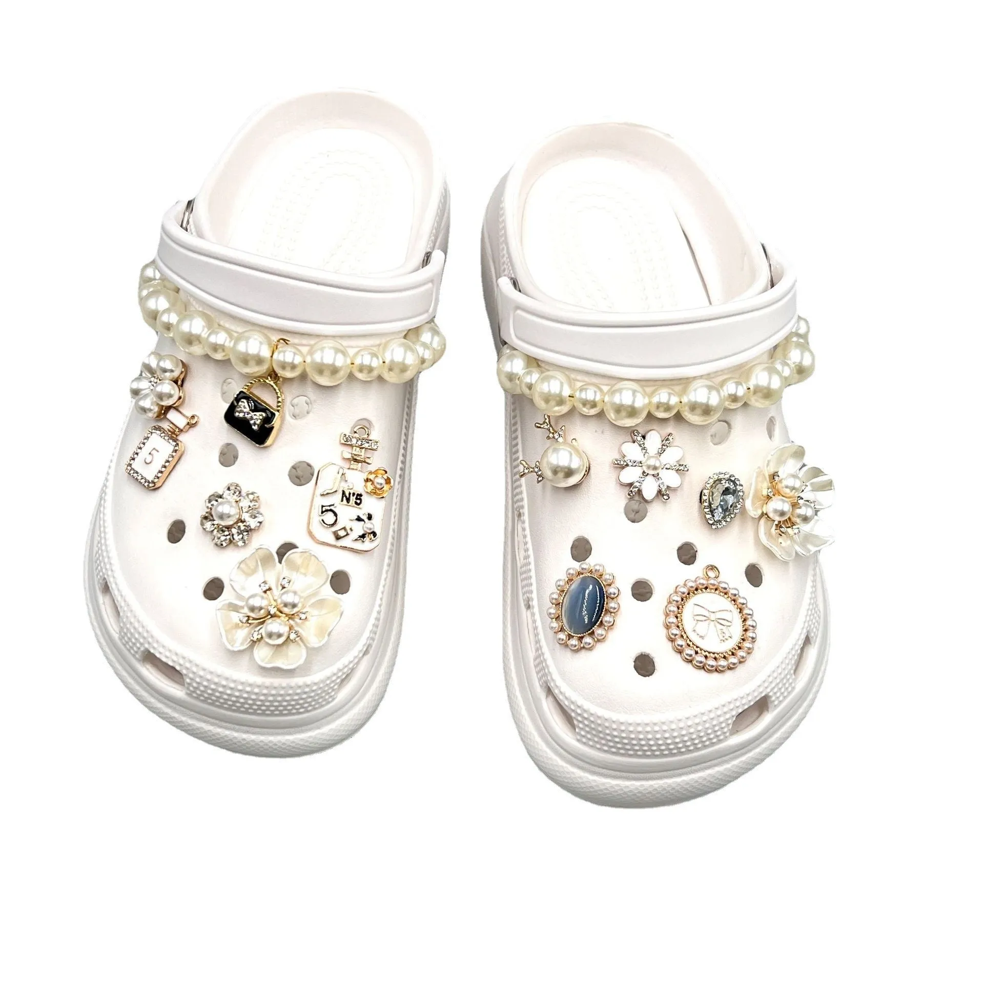 Crystal Charms Fits Fashion Decoration For Clog Shoes