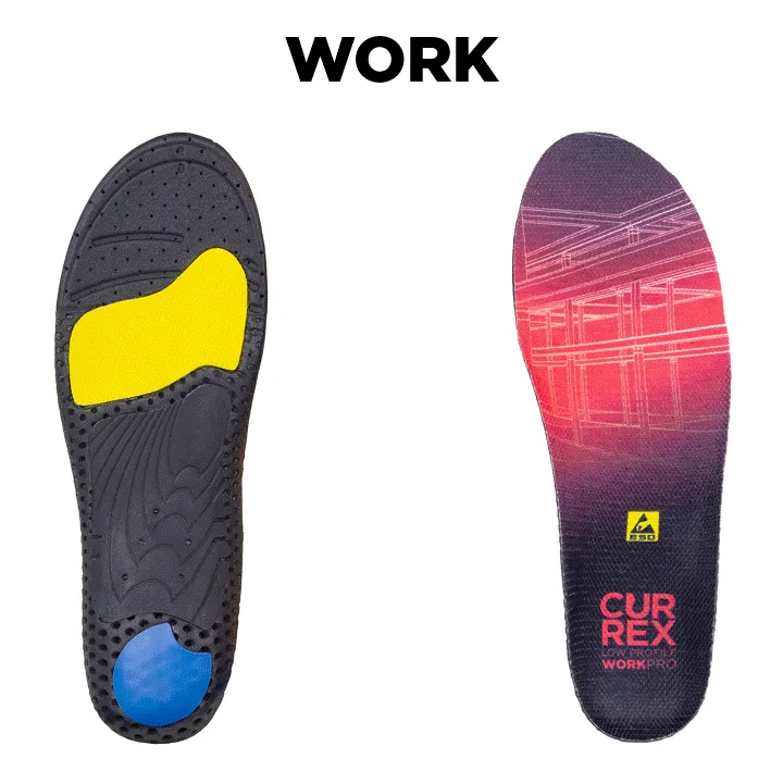 CURREX® WORK Insoles | Safety Insoles for Work Boots & Shoes